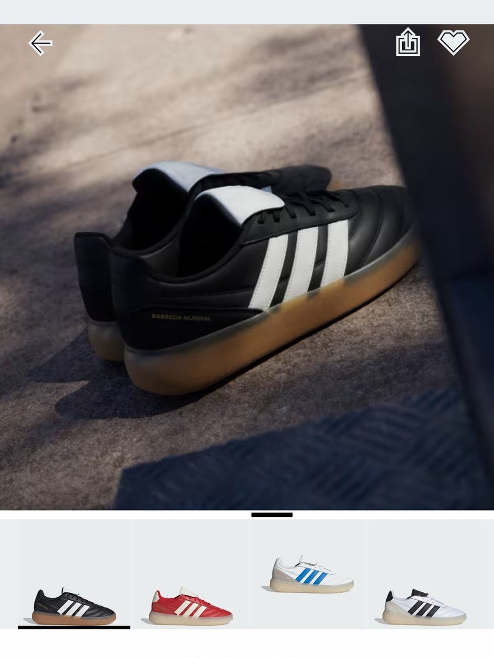 adidas Sneakers - Black, White, Gum